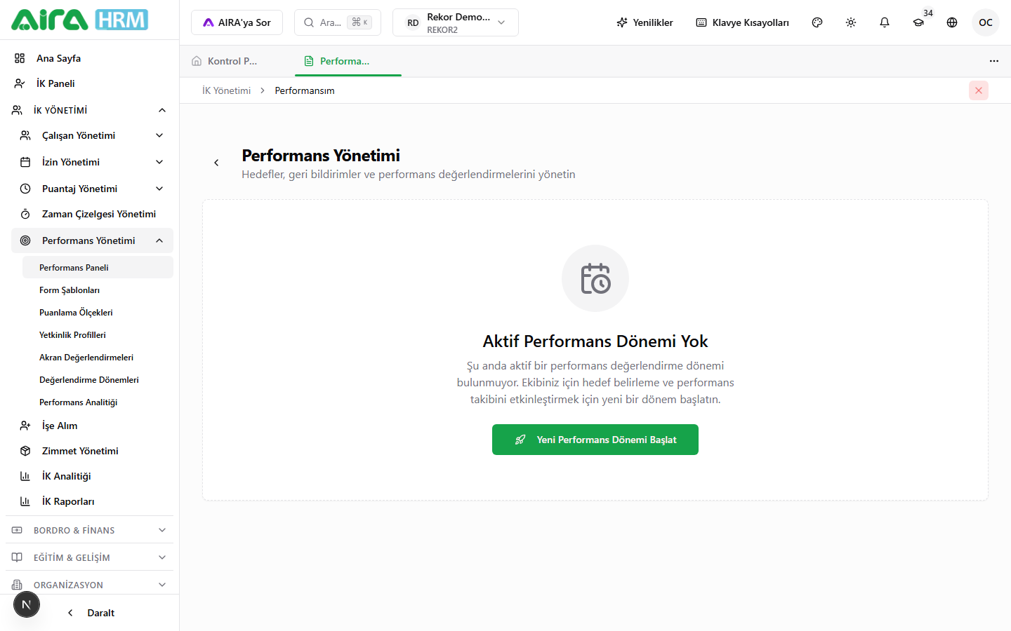 Performans Yönetimi
